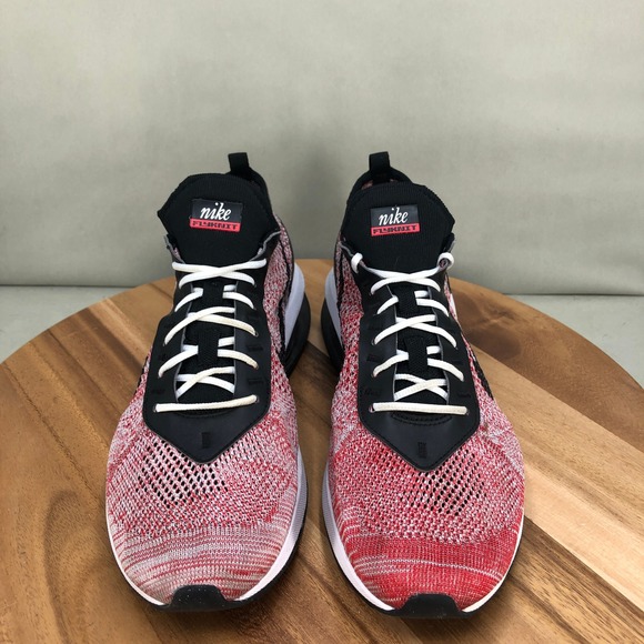 Nike Flyknit Racer Red Black Running Shoes Mens Size 10.5 Sneakers Lace Up main image 4